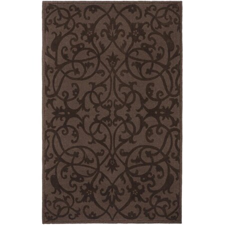 Safavieh Impressions Hand Loomed Rectangle Rug- Brown- 8 ft. 3 in. x 11 ft. IM341A-9